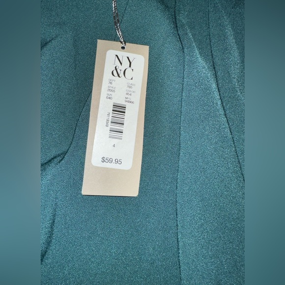 NY&CO Eva Mendes Line Emerald Green Pencil Skirt - Picture 3 of 7